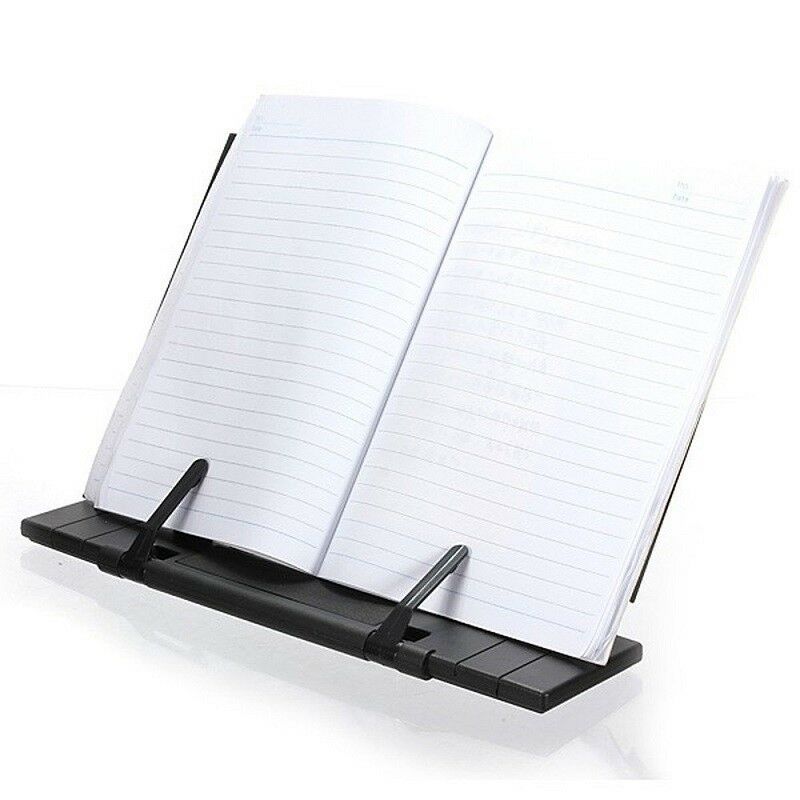 Portable  Steel Book Reading Desk Stand Adjustable  Book Document Holder
